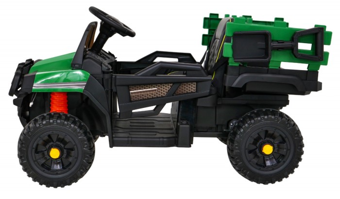 Autko Farmer Pick-up dla dzieci Zielony + Pilot + Bagażnik + Łopatka + EVA + MP3 LED-4 7745 