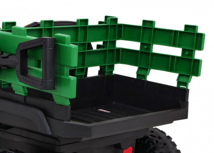 Autko Farmer Pick-up dla dzieci Zielony + Pilot + Bagażnik + Łopatka + EVA + MP3 LED-13 7745 