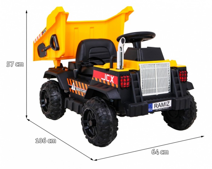 Pojazd JCX Truck Żółty-2 7749 