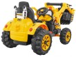 Pojazd Koparka Traktor Żółta-7 7756 