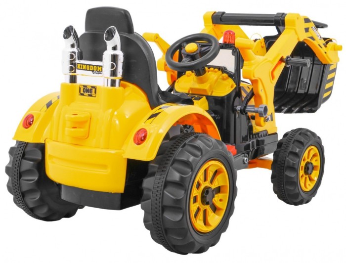 Pojazd Koparka Traktor Żółta-7 7756 