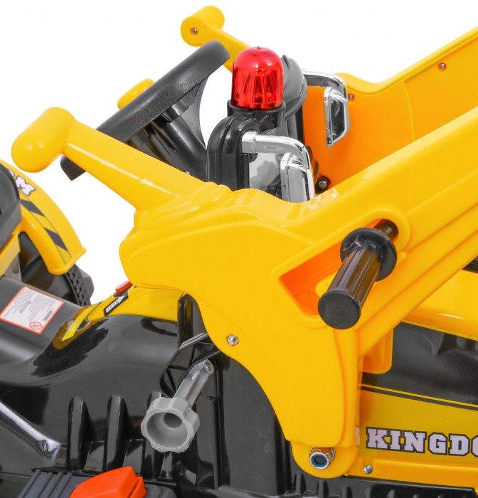 Pojazd Koparka Traktor Żółta-9 7756 