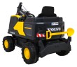 Koparka Volvo na akumulator Żółta + Ruchoma łyżka + 2 baseniki + 150 piłek + Pilot + Radio MP3 + LED-6 7758 