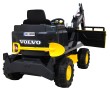 Koparka Volvo na akumulator Żółta + Ruchoma łyżka + 2 baseniki + 150 piłek + Pilot + Radio MP3 + LED-10 7758 