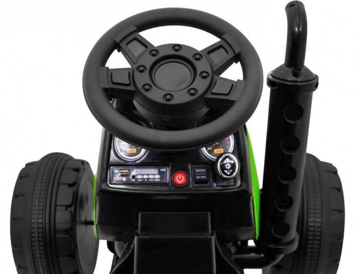 Traktor Blazin BW na akumulator Zielony + Pilot + Wolny Start + Dźwięki Światła-7 7760 