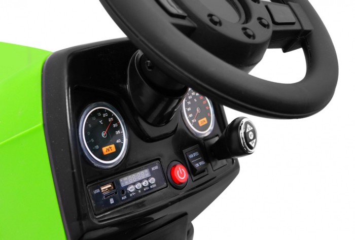 Traktor Blazin BW na akumulator Zielony + Pilot + Wolny Start + Dźwięki Światła-8 7760 