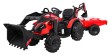 Pojazd Traktor Z Przyczepą 720-T Czerwony-1 7763 