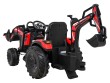 Pojazd Traktor Z Przyczepą 720-T Czerwony-7 7763 