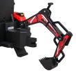 Pojazd Traktor Z Przyczepą 720-T Czerwony-9 7763 