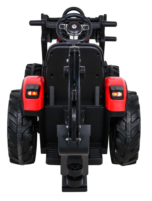 Pojazd Traktor Z Przyczepą 720-T Czerwony-11 7763 