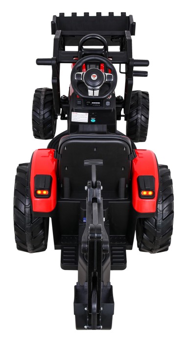 Pojazd Traktor Z Przyczepą 720-T Czerwony-12 7763 