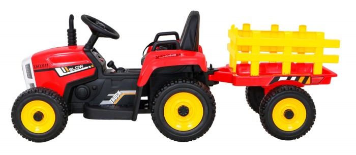 Pojazd Traktor z Przyczepą BLOW Czerwony-4 7765 