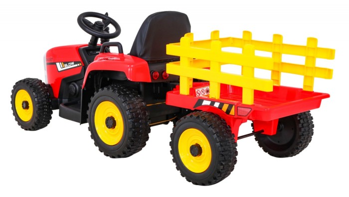 Pojazd Traktor z Przyczepą BLOW Czerwony-5 7765 