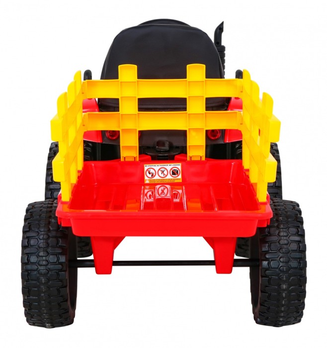 Pojazd Traktor z Przyczepą BLOW Czerwony-6 7765 