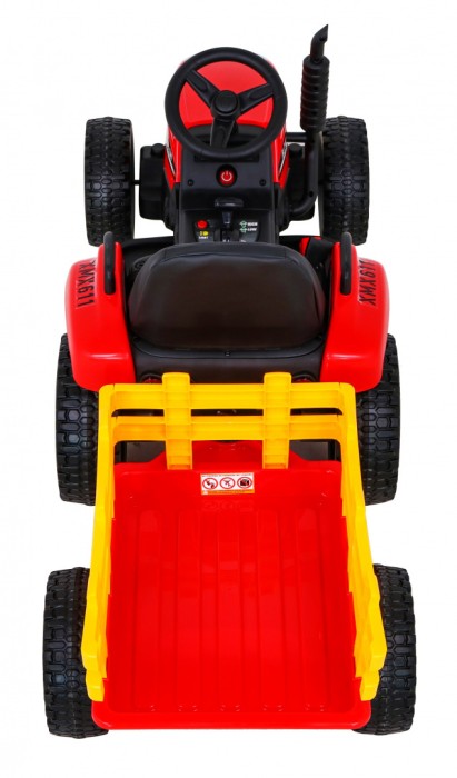 Pojazd Traktor z Przyczepą BLOW Czerwony-7 7765 