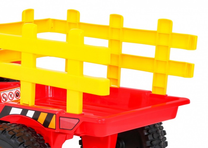 Pojazd Traktor z Przyczepą BLOW Czerwony-11 7765 