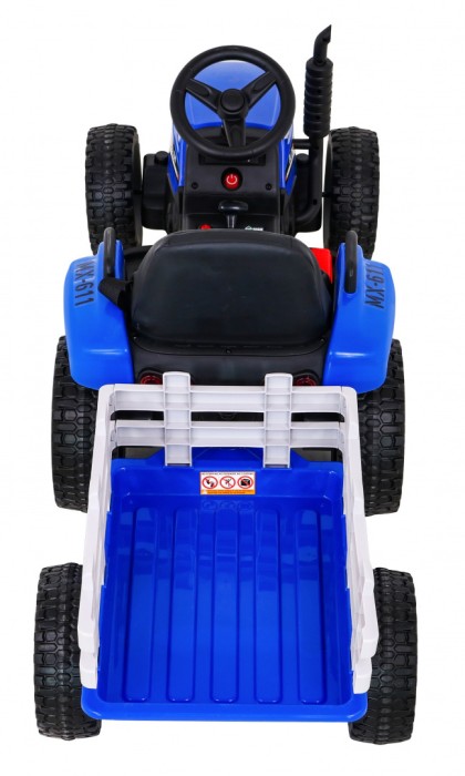 Pojazd Traktor z Przyczepą BLOW Niebieski-6 7766 