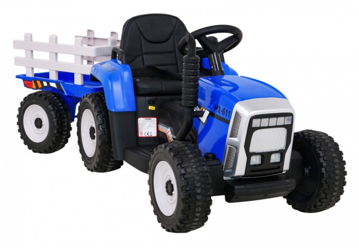 Pojazd Traktor z Przyczepą BLOW Niebieski-8 7766 