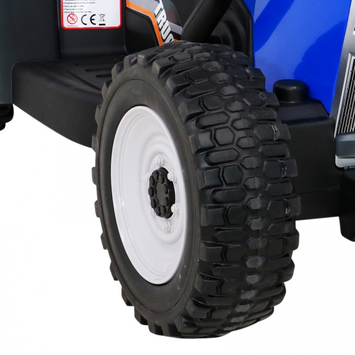 Pojazd Traktor z Przyczepą BLOW Niebieski-11 7766 