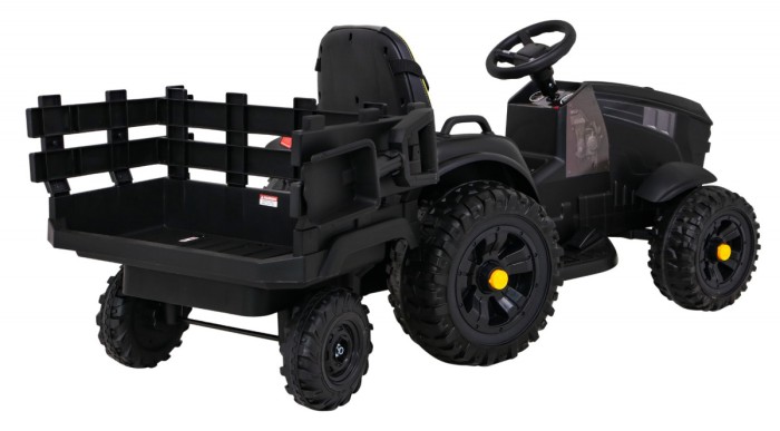 Traktor Titanium Z Przyczepą Czarny-9 7768 