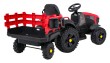Traktor Titanium Z Przyczepą Czerwony-9 7769 