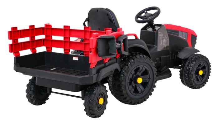 Traktor Titanium Z Przyczepą Czerwony-9 7769 