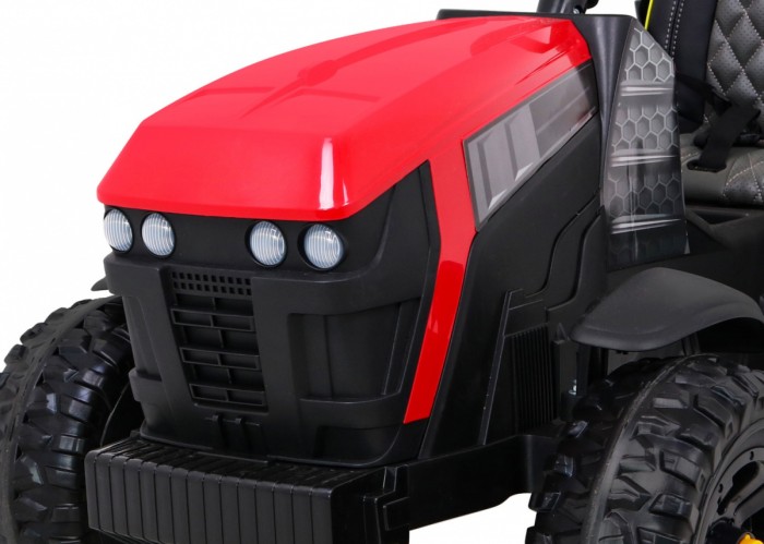 Traktor Titanium Z Przyczepą Czerwony-13 7769 