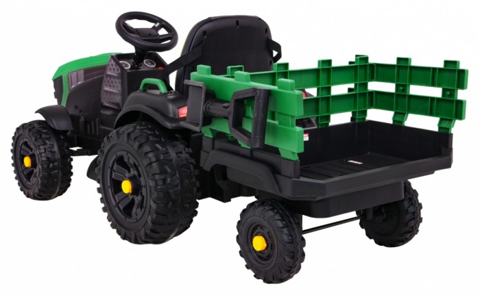 Traktor Titanium Z Przyczepą Zielony-5 7770 
