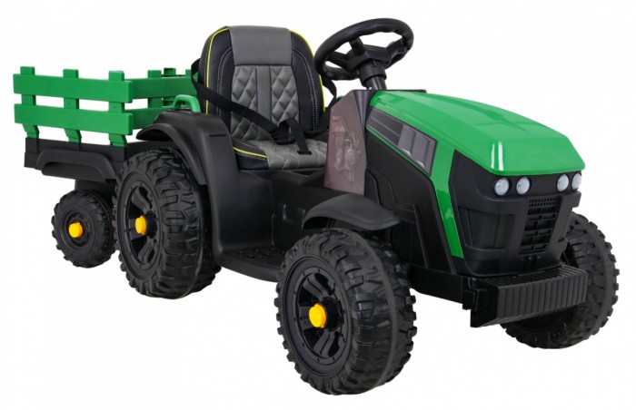 Traktor Titanium Z Przyczepą Zielony-10 7770 