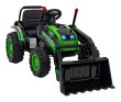 Koparka Traktor na akumulator dla dzieci Zielony + Ruchome Ramię Łyżka + Pilot + Wolny Start + Radio FM + LED-3 7773 