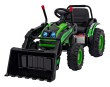 Koparka Traktor na akumulator dla dzieci Zielony + Ruchome Ramię Łyżka + Pilot + Wolny Start + Radio FM + LED-4 7773 