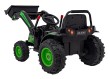 Koparka Traktor na akumulator dla dzieci Zielony + Ruchome Ramię Łyżka + Pilot + Wolny Start + Radio FM + LED-7 7773 