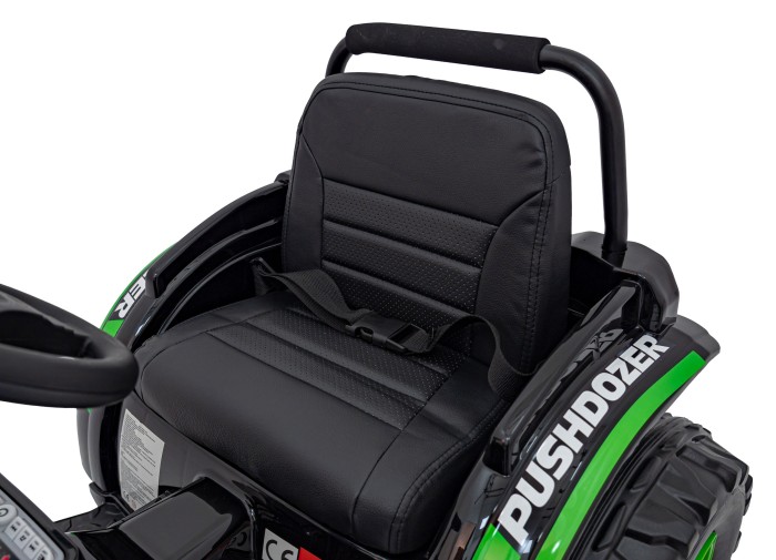 Koparka Traktor na akumulator dla dzieci Zielony + Ruchome Ramię Łyżka + Pilot + Wolny Start + Radio FM + LED-14 7773 