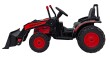 Koparka Traktor na akumulator dla dzieci Czerwony + Ruchome Ramię Łyżka + Pilot + Wolny Start + Radio FM + LED-6 7774 