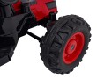 Koparka Traktor na akumulator dla dzieci Czerwony + Ruchome Ramię Łyżka + Pilot + Wolny Start + Radio FM + LED-10 7774 