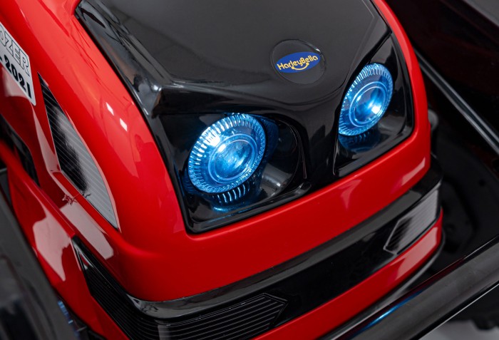 Koparka Traktor na akumulator dla dzieci Czerwony + Ruchome Ramię Łyżka + Pilot + Wolny Start + Radio FM + LED-13 7774 