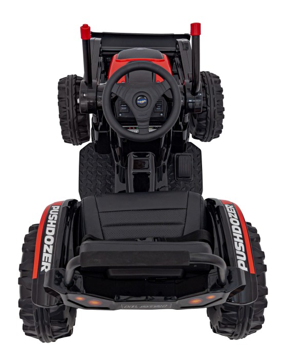 Koparka Traktor na akumulator dla dzieci Czerwony + Ruchome Ramię Łyżka + Pilot + Wolny Start + Radio FM + LED-18 7774 