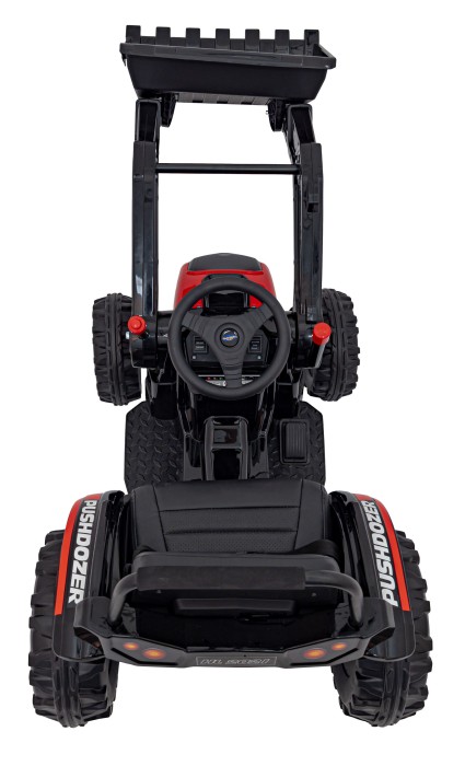 Koparka Traktor na akumulator dla dzieci Czerwony + Ruchome Ramię Łyżka + Pilot + Wolny Start + Radio FM + LED-19 7774 