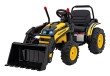 Koparka Traktor na akumulator dla dzieci Żółty + Ruchome Ramię Łyżka + Pilot + Wolny Start + Radio FM + LED-4 7775 