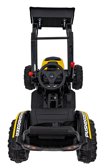 Koparka Traktor na akumulator dla dzieci Żółty + Ruchome Ramię Łyżka + Pilot + Wolny Start + Radio FM + LED-13 7775 