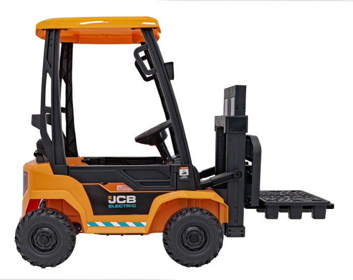 Pojazd Wózek Widłowy JCB Żółty-8 7776 