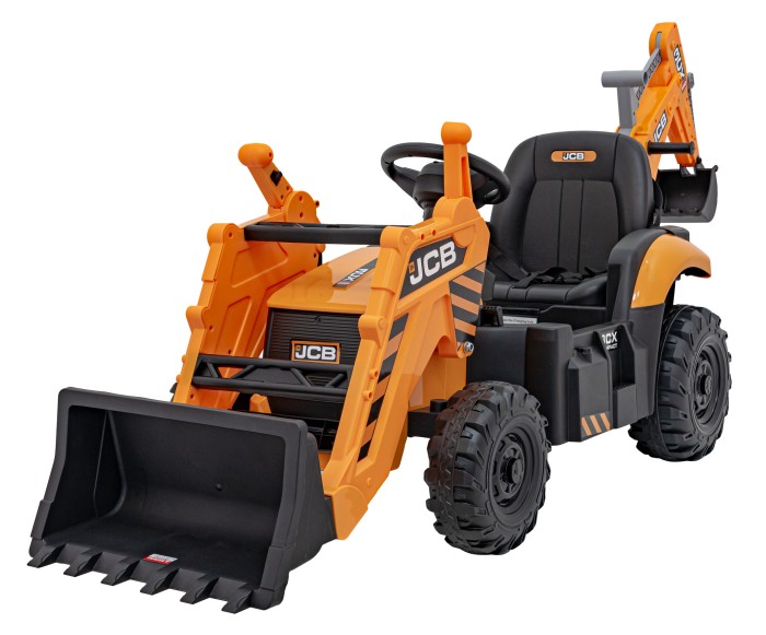 Pojazd Koparka 2w1 JCB Żółty-4 7777 