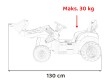 Pojazd Koparka JCB Żółty-55 7778 