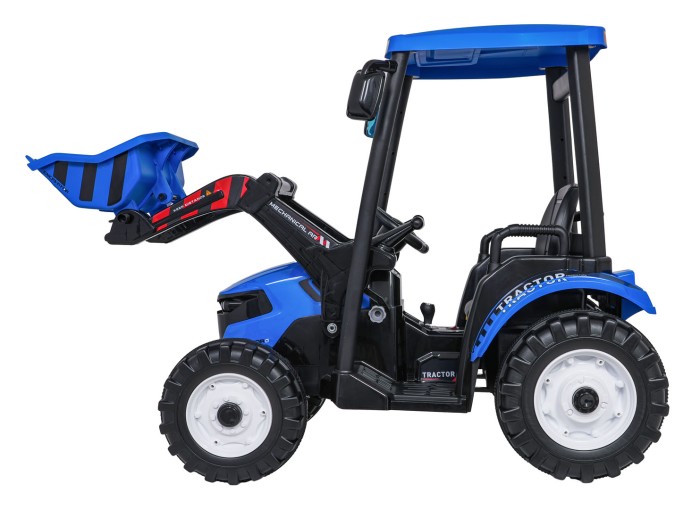 Pojazd MEGA Traktor D68 Z Przyczepką Niebieski-4 7780 