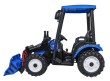 Pojazd MEGA Traktor D68 Z Przyczepką Niebieski-5 7780 