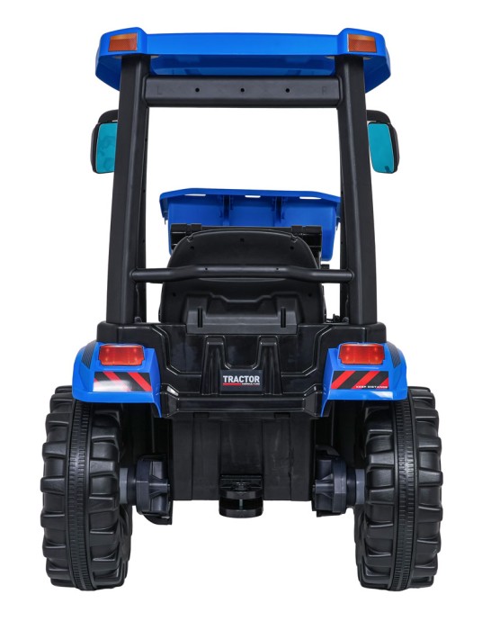 Pojazd MEGA Traktor D68 Z Przyczepką Niebieski-9 7780 