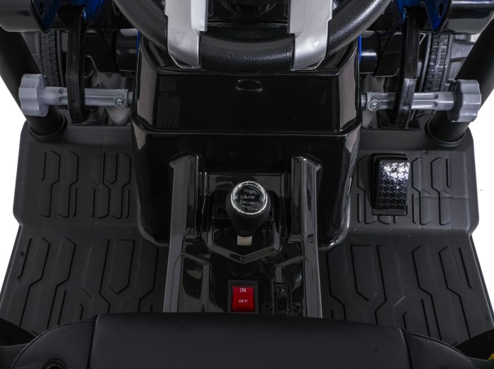 Pojazd MEGA Traktor D68 Z Przyczepką Niebieski-15 7780 