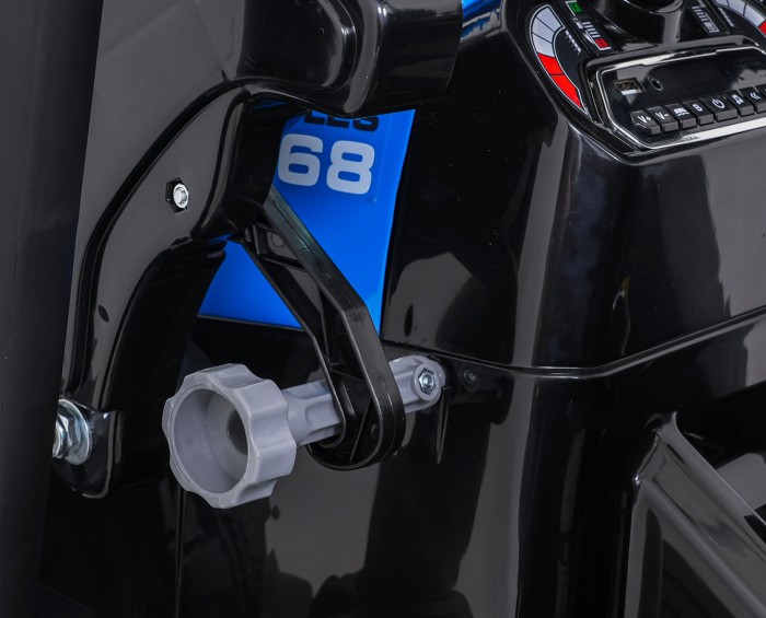 Pojazd MEGA Traktor D68 Z Przyczepką Niebieski-16 7780 