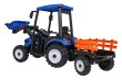 Pojazd MEGA Traktor D68 Z Przyczepką Niebieski-28 7780 