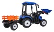 Pojazd MEGA Traktor D68 Z Przyczepką Niebieski-29 7780 